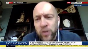 114K views · 281 reactions | 'The only things you're in control of are your thoughts and actions. Everything else - what's going on in the world, what people do - these are outside of our control.' In his new book 'A Little Happier', illusionist Derren Brown offers advice on overcoming anxiety. #KayBurley https://trib.al/GbKzN50 | Sky News | Facebook