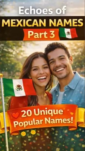 Echoesof Mexican Names Part 3