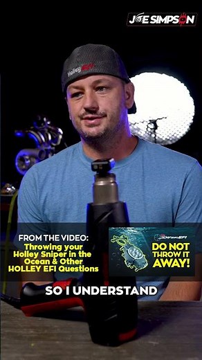 Common Holley Sniper Problems