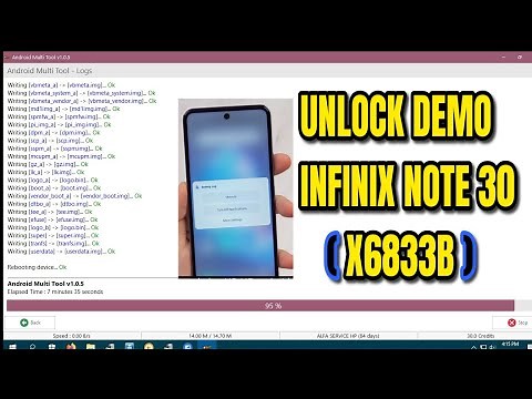Unlock Demo Infinix Note 30 (X6833B) Flash Full Firmware