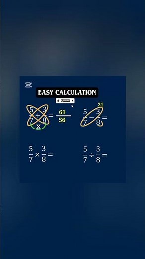 How to Solve Fractions Fast | The Butterfly Method Trick! 🦋