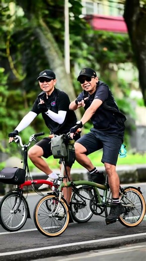 Lebarride mensyukuri energi yang kembali fitri gerak gerak sehat 🚴‍♂️🚴‍♂️ #cycling #emkaha66
