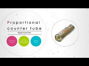 Proportional counter tube Application 比例計数管（アプリケーション）