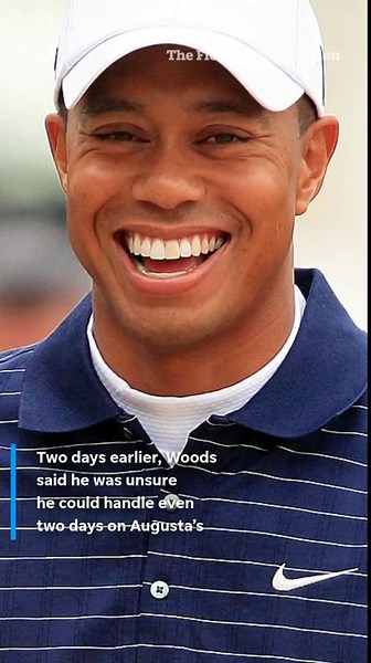 What did Donald Trump say about Tiger Woods and the Masters?