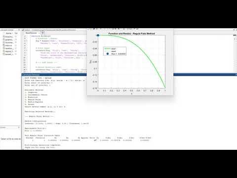 Numerical Methods in MATLAB