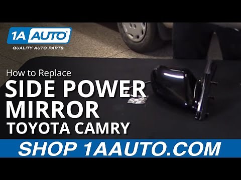 How to Replace Side Power Mirror 97-01 Toyota Camry