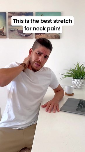 39K views · 967 reactions | If your neck is stiff from working at a computer try this simple stretch to release it. It work like magic every time. | Idan Kirshner | Facebook