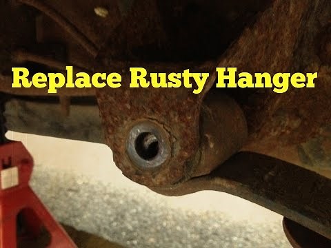 How to Replace a Rusty Leaf Spring Hanger | 1995 Ford F150