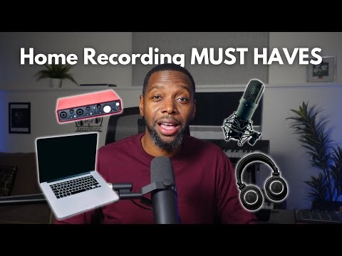 5 Things You NEED to Record Pro Quality Music at Home (Home Studio Setup)