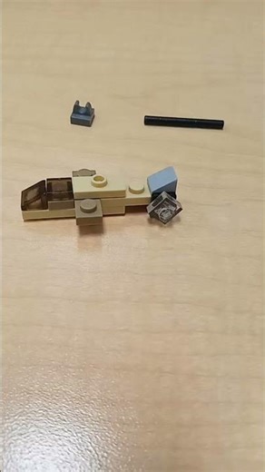 micro Lego Apache helicopter