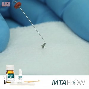 Endo-Eze™ MTAFlow repair cement will mix quickly and smoothly and is deliverable through our 29 ga NaviTip® tip! ➤ http://bit.ly/MTAFlow | Ultradent Products, Inc.