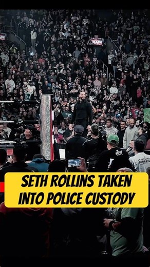 Seth Rollins ARRESTED After Attacking Paul Heyman! 😱 WWE Raw #wwe #shorts