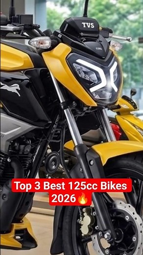 Top 3 Best 125cc Bikes 2026 🔥 Mileage & Performance | Best Commuter Bikes India 😳