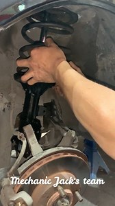 17M views · 112K reactions | Replace Absorber and Mounting #mechanic #mechanicjack #absorber #mounting #replace | Mechanic Jack's team | Facebook