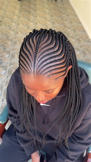 Single Tribal Braids Hairstyles | No Gel Used Botswana Styles