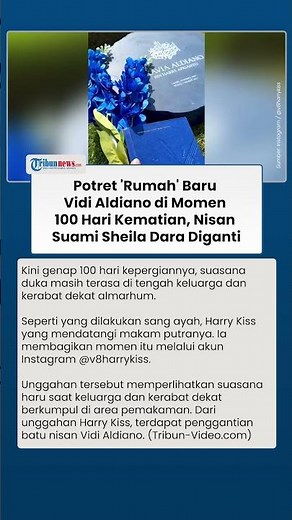 Potret Rumah Baru Vidi Aldiano, Nisan Makam Suami Sheila Dara Diganti Tepat 100 Hari Wafatnya