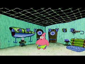 SpongeBob SquarePants: SuperSponge - Game Over (PS1)