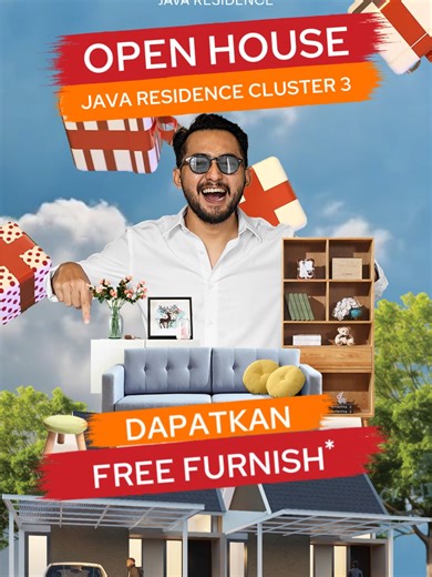 Belum punya rencana untuk akhir pekan ini ? Yuk isi akhir pekanmu dengan main ke Open House Java Residence, ada Coffee Bun & Aren Latte buat teman akhir pekanmu. 😍 📅 Sabtu-Minggu, 17-18 Januari 2026 📍 Lokasi : Marketing Gallery Cluster 3, Krian Sidoarjo 🔴 Free Furnish* Catat Tanggalnya dan jangan sampai terlewat, karena hunian impianmu bisa kamu wujudkan disini.🏡 Cari rumah ? ya Java Residence 🌿 Syarat dan ketentuan berlaku* #JavaResidence #Cluster3 #RumahSidoarjo