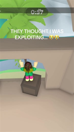 THEY THOUGHT I WAS EXPLOITING #trd #obby #speedrun #trdpro #totalrobloxdrama