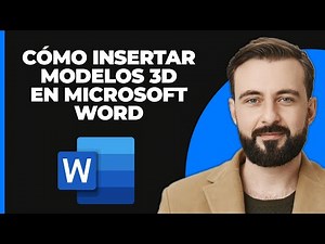 Cómo Insertar Modelos 3D En Microsoft Word | Guía Paso A Paso - Tutorial Microsoft Word