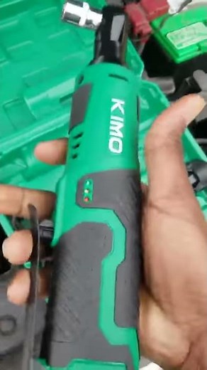 KIMO cordless electric ratchet wrench, more than I expected.