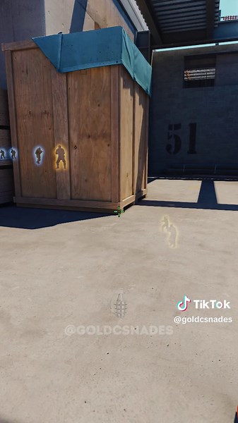 CS:GO Mid Self Pop Flash - Destroy T's Hold