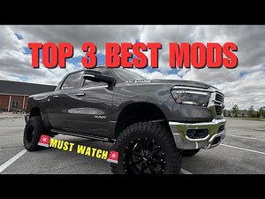 Top 3 BEST MODS For Ram 1500- MUST WATCH