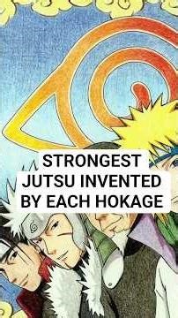 Strongest justsu invented by each hokage #naruto #animeaddicts #animefacts #narutoshippuden #shorts