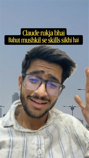 Bhai claude chhod do ab😭 #shorts #claude #viral
