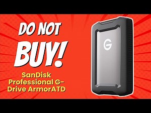 DON'T BUY SanDisk Professional G-Drive ArmorATD Before WATCHING THIS! 🚫📦 (7 Reasons)