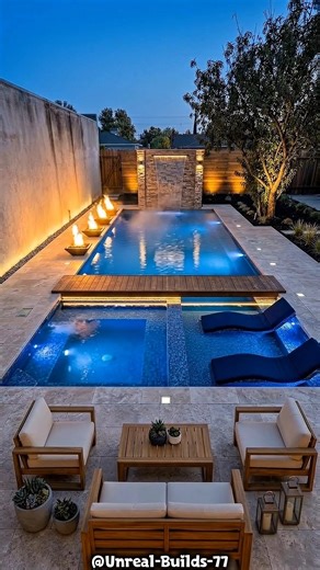 Backyard Excavation to Luxury Oasis: The Ultimate Pool Build 💧 #satisfying #backyardpool #youtube