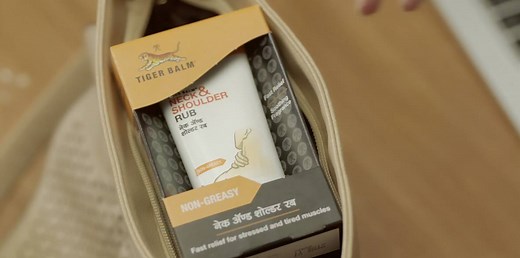 136K views · 436 reactions | Tiger Balm Neck & Shoulder Rub is a non-greasy pain relieving cream. It has a soothing fragrance and offers you a fast relief from the neck and shoulder pain. Presenting TBNSR a #MassageOnTheGo. To buy online, please visit https://amzn.to/2Jqn2vT | Tiger Balm India | Facebook