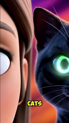 Human Eyes vs Cat Eyes 👁️