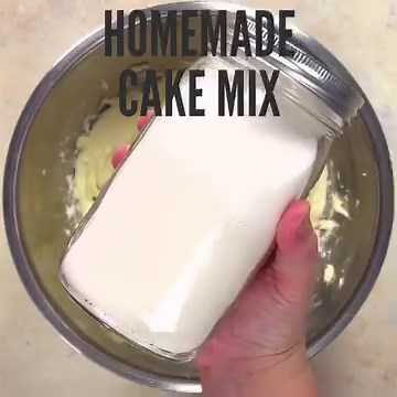 Ditch the box! This recipe teaches you how to make HOMEMADE CAKE MIX! It just happens to be the most delicious and moist Yellow Cake you will ever have... promise! Print recipe: http://iambaker.net/homemade-yellow-cake-mix/ | I am baker