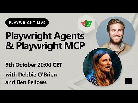 Playwright Live - Playwright Agents & Playwright MCP