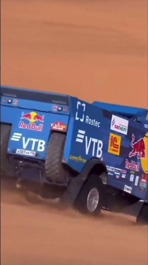 Russian tiger in Dakar #carracing