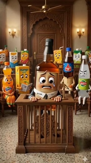 Aaj court me Daru ke khilaf case chal raha hai ⚖️😳 Kya Judge sahab ka faisla sahi tha?” #aivideo