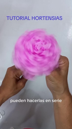 Tutorial completo de Hortensias: Paso a paso con papel crepe y cola vinílica