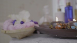 Download Spa massage decoration and body treatment.  for free