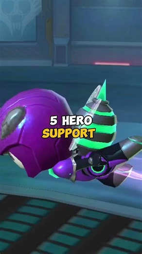 5 Hero Support Yang Paling Sering Di Ban Di Mythic Honor #shorts