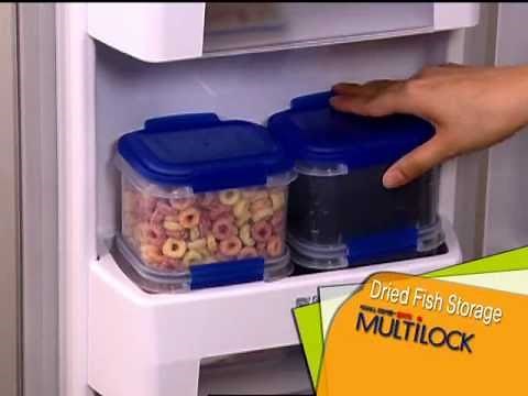Lock&Lock's Airtight Food Containers MULTILOCK - The Perfect Eco-friendly Storage Solution