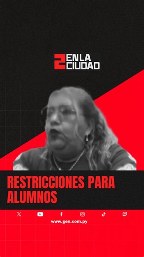#DosEnLaCiudad | Restricciones para alumnos.🙌🏻🚨 Restricciones para alumnos en el Colegio Nacional Presidente John F. Kennedy de la ciudad de Capiatá. Lisa Portillo, Directora del Colegio afirmó que las normas de convivencia se encuentran vigentes desde el año 2018. Agregó que con estas restricciones promueve el diálogo con los alumnos para reflexionar sobre modas y consumos. 🎙️ @martidiazm @aguilera_edu | GEN