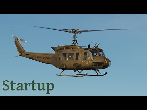 DCS UH-1H Startup