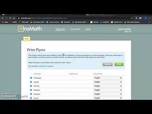 Enrollment code for Xtramath