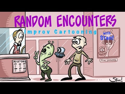 Random Encounters: Improv Cartooning (Episode 151)