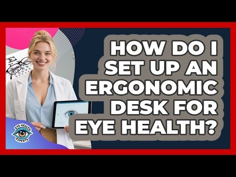 How Do I Set Up An Ergonomic Desk For Eye Health? - Eye Health Experts
