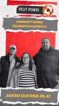 Kokemuksia peliriippuvaisilta - Jonna Kovanen #podcast #suomi #mielenterveys #uhkapeliriippuvuus