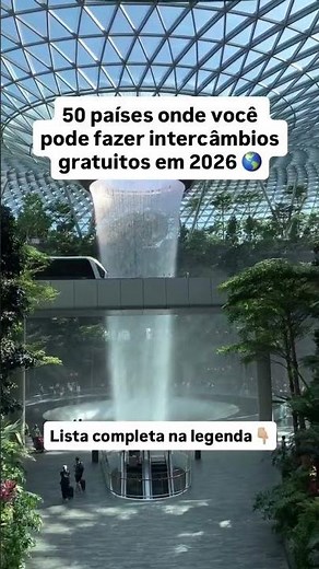 50 PAÍSES ONDE VOCÊ PODE FAZER INTERCÂMBIOS GRATUITOS em 2026