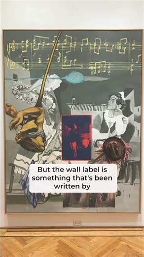 "One of the problems people have with contemporary art is..." -artist David Salle