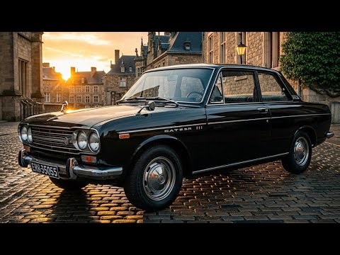 🚗✨ Classic Royal Ride: Datsun Bluebird 410/411 VIP Style Legend